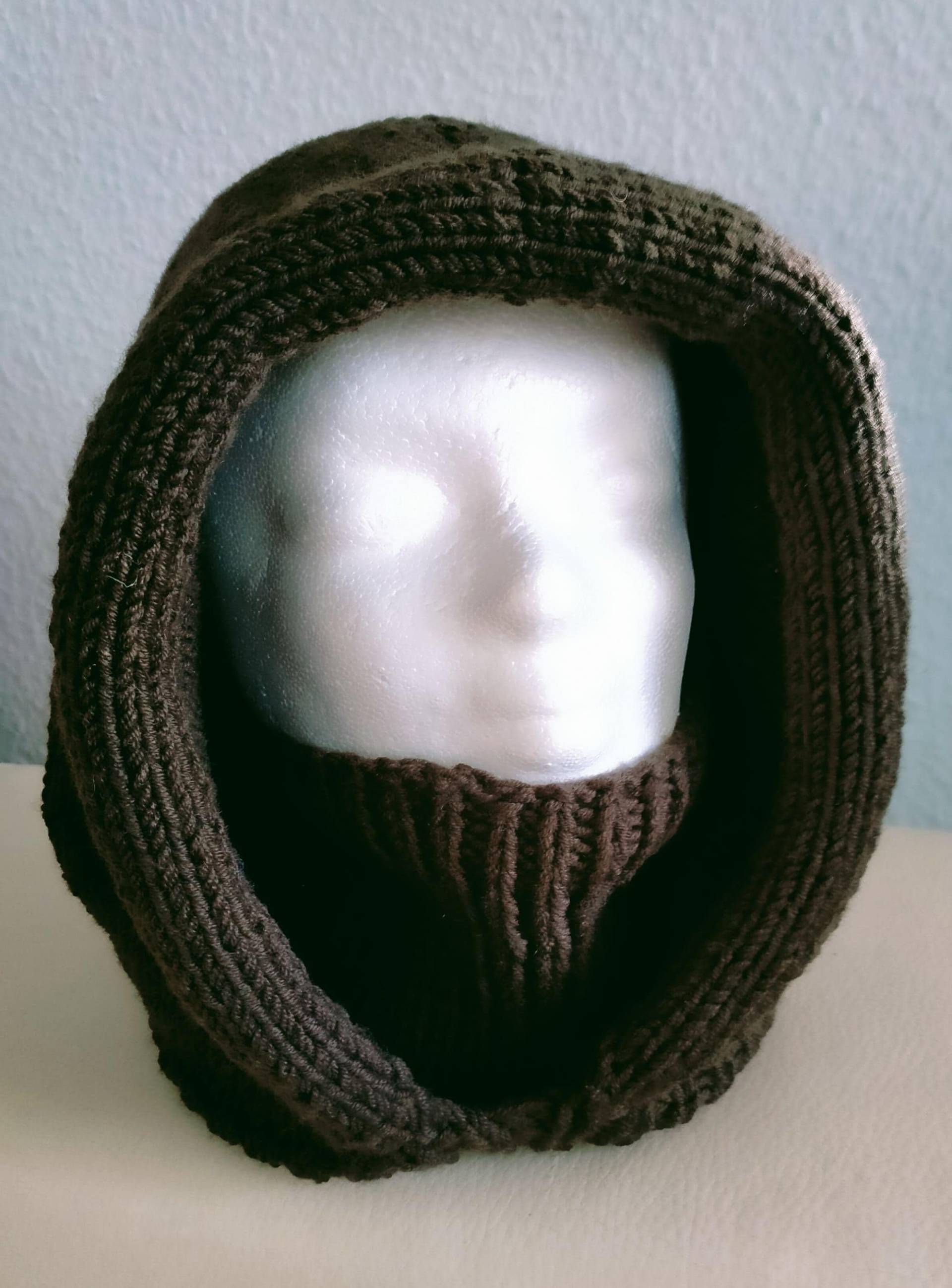 Kapuzenschal Merinowolle von PlentyColor