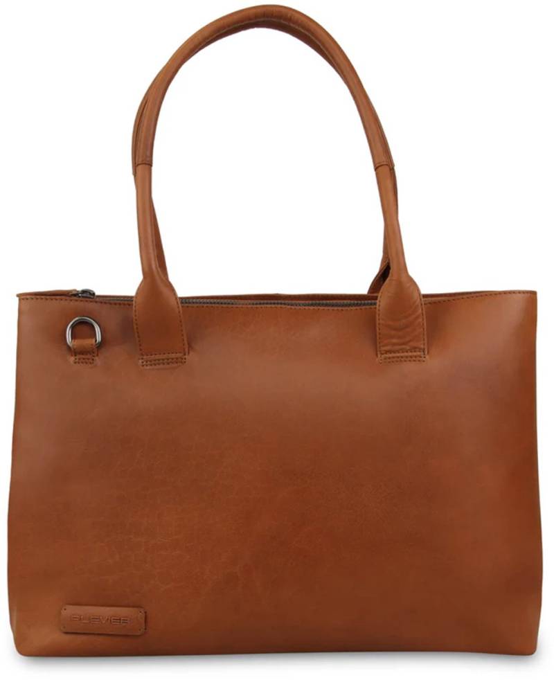 Plevier Amber Tasche Damen 16 Zoll-Cognac von Plevier