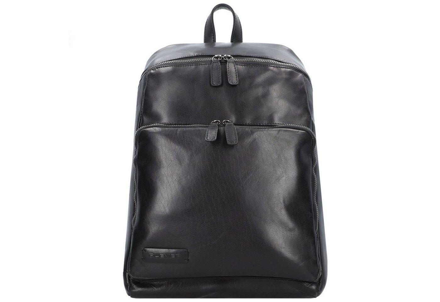 Plevier Laptoprucksack Rock, Leder von Plevier