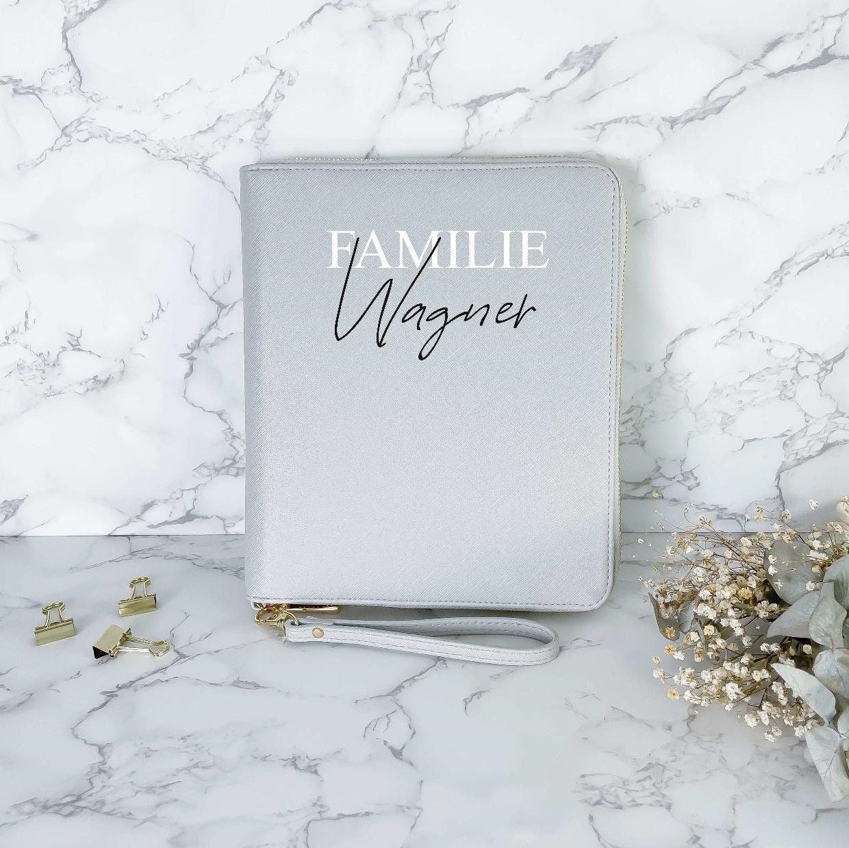 Familien Organizer I Für Reiseunterlagen Dokumentenmappe Personalisierte Die Familie Reiseetui von Plotterbird