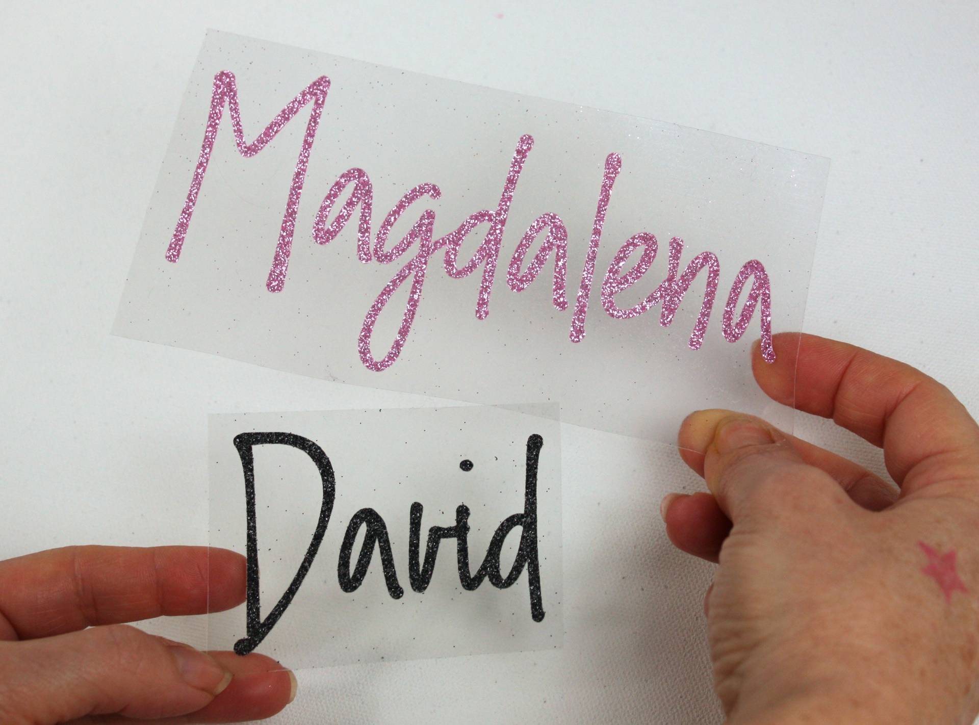 Bügelbild Wunschname in Diamond Glitter Name Kindername Zum Aufbügeln Wunschtext Bügelbild Wunschname in Diamond Glitter Name Kindername Zum Aufbügeln Wunschtext von Plotterfabrik
