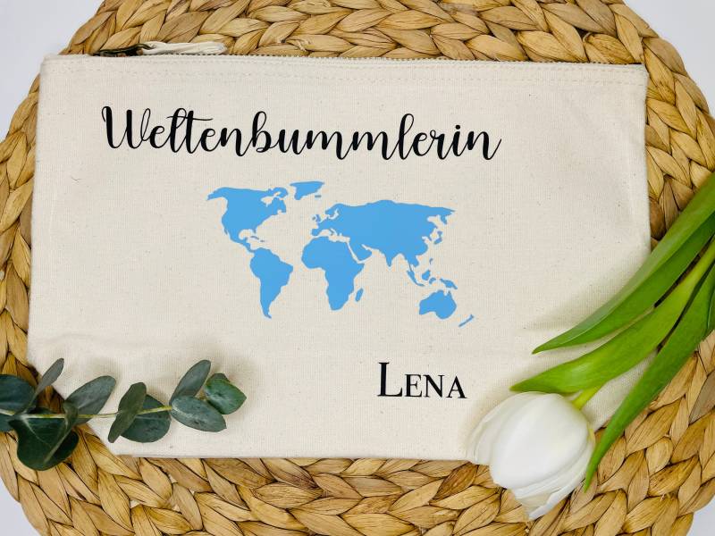 Weltenbummlerin I Tasche Weltenbummlerin I Tasche von PlotterloveByLena