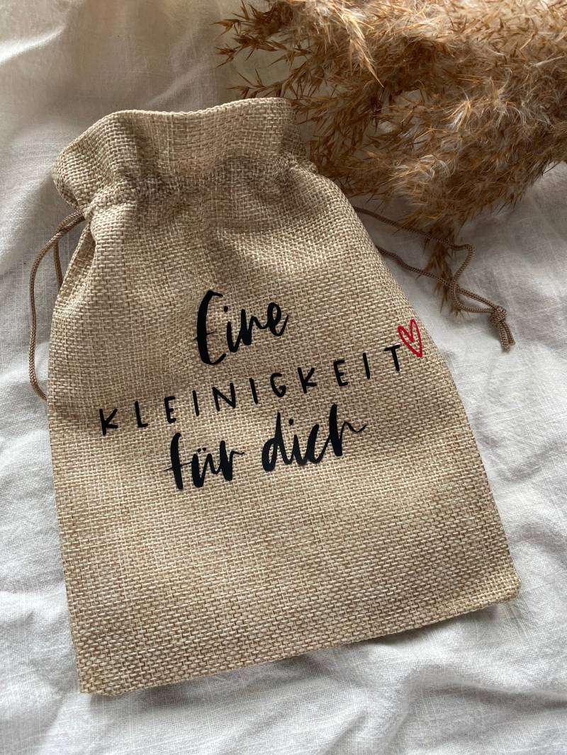 Säckchen/Geschenke Kleinigkeit Kleines Geschenk Jute von Plottilino
