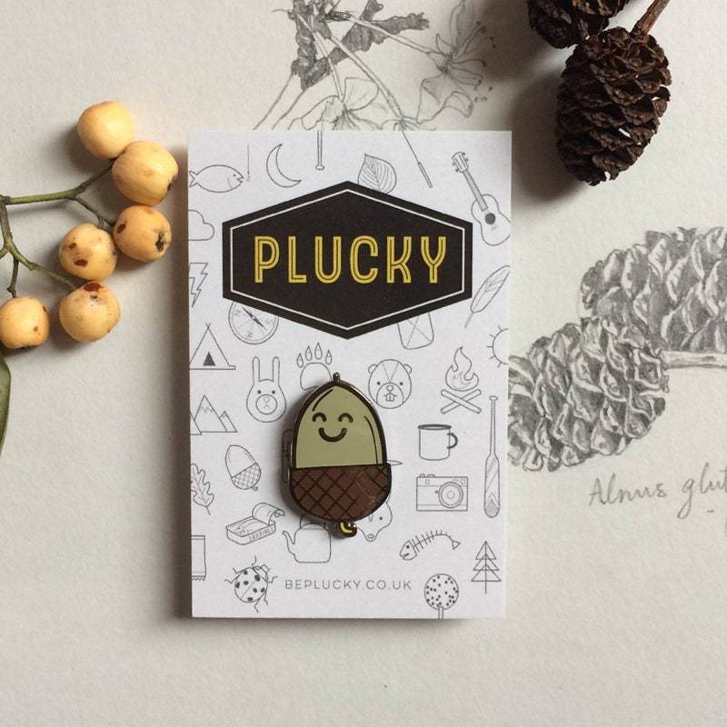 Eichel-Pin-Abzeichen Eichel-Pin-Abzeichen von PluckyShop
