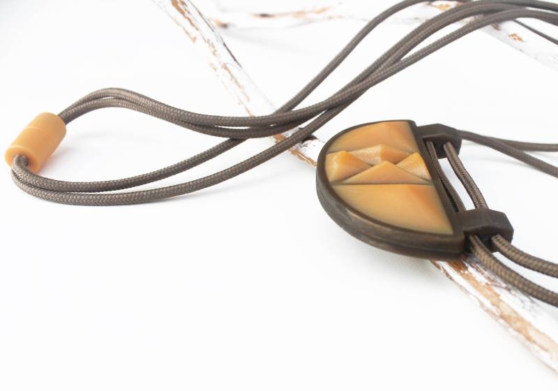 Einzigartige Bronze Und Gold Silikon Kette Einzigartige Bronze Und Gold Silikon Kette von PlumDillyLLC