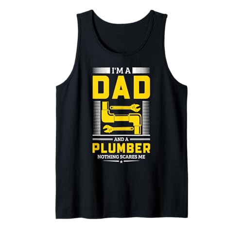 Lustiger Klempner Papa für Männer Vater Tank Top Lustiger Klempner Papa für Männer Vater Tank Top von Plumber Gifts Store Co.
