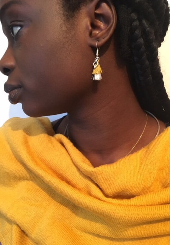 stempel-Ohrring von PlumeBoutik