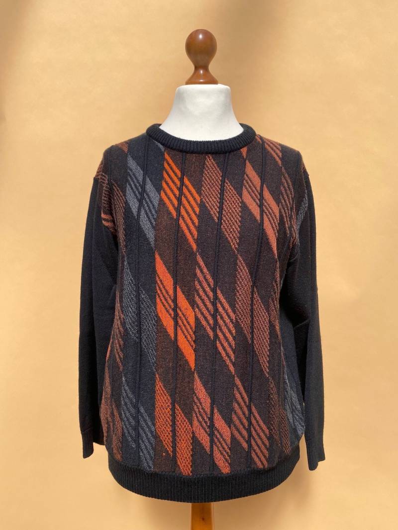 Eu40/42 Vintage Old School Pullover Made in Italy 80Er von PlusBabesVintage