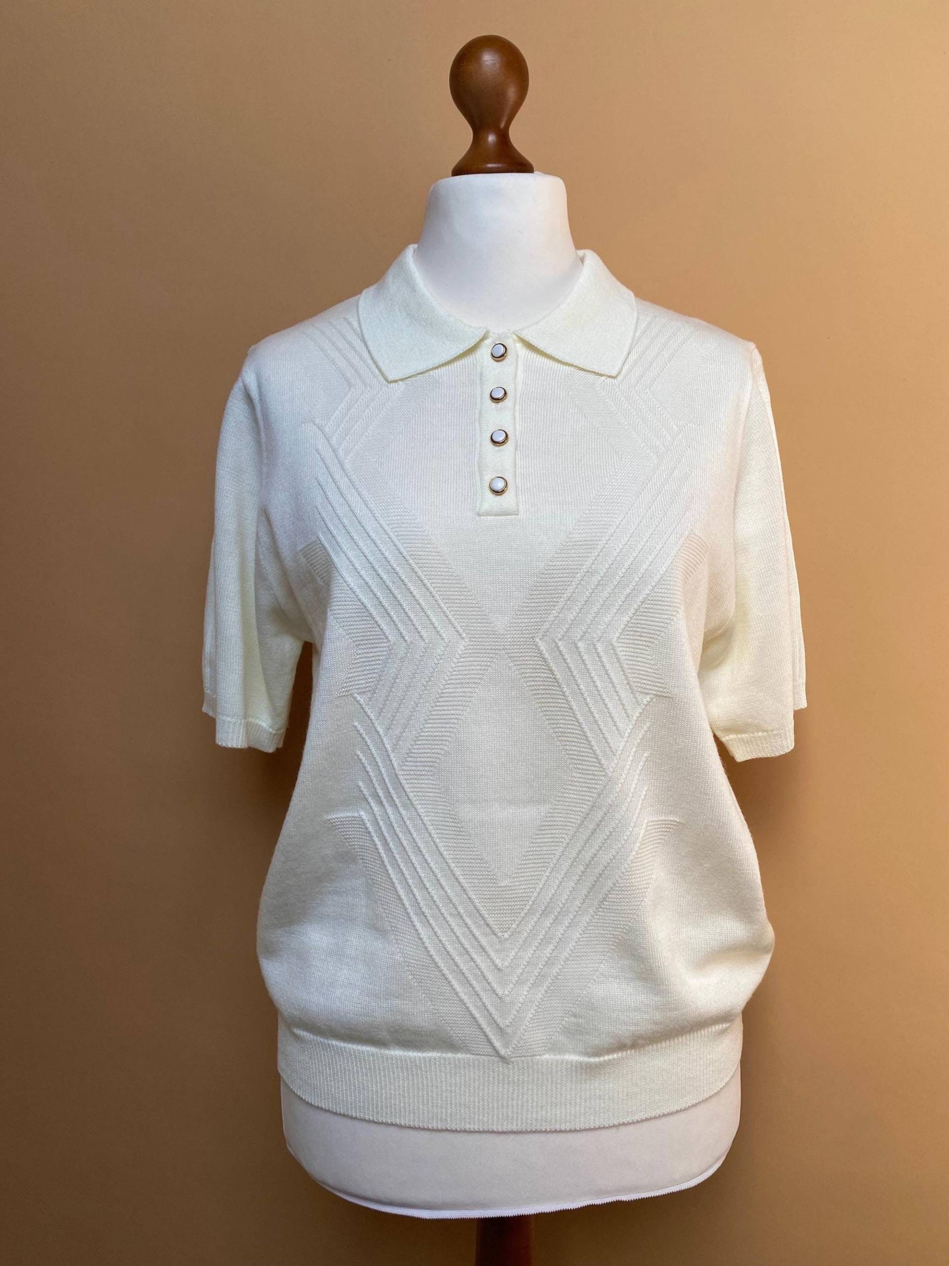 Eu40 Vintage Old School Strickshirt 90Er von PlusBabesVintage