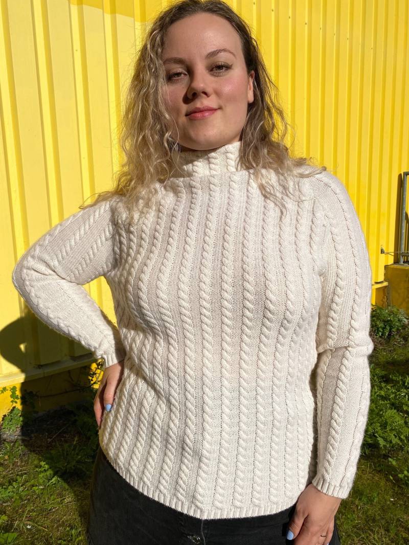 Eu44 Vintage Plus Size Pullover Aus Merinowolle Und Kaschmir von PlusBabesVintage