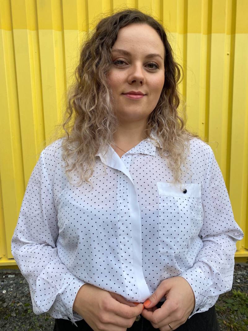 Eu46 Vintage Plus Size Bluse Xl | 90Er Polka Dot Pünktchenmuster Elegant Klassisch Retro Damenmode Nachhaltige Kleidung Faire Mode von PlusBabesVintage