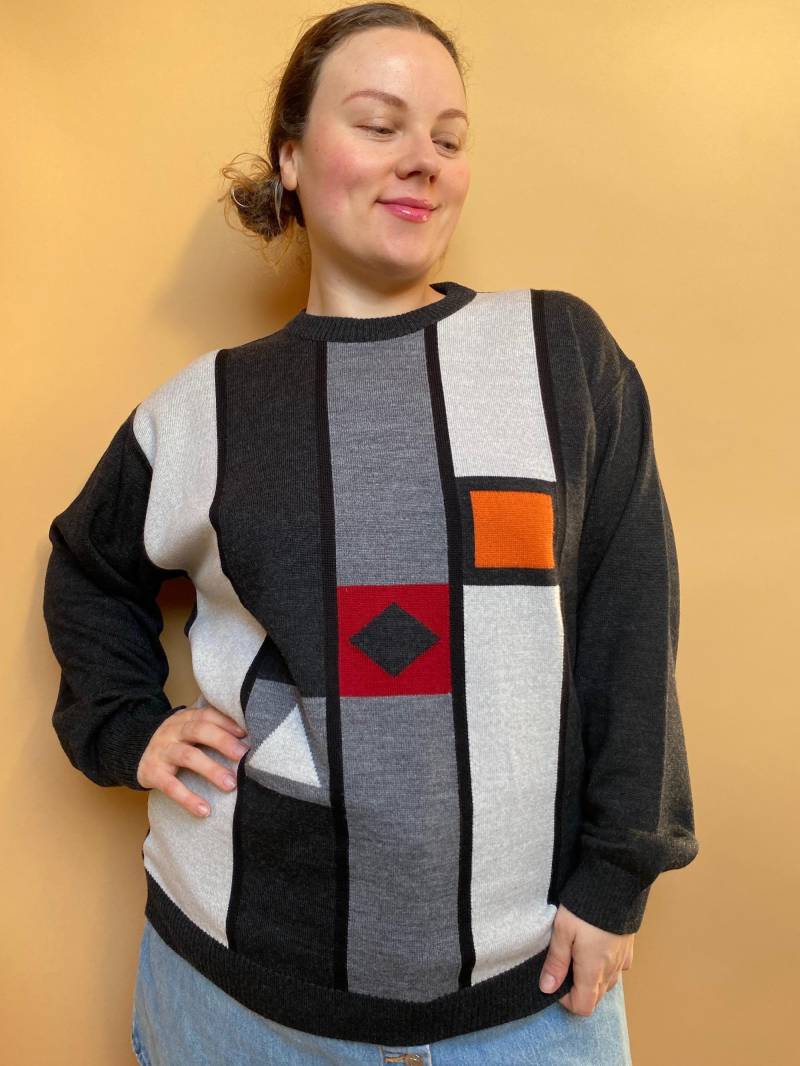 Eu46 Vintage Plus Size Pullover Mit 70% Merinowolle Old School 80Er Eu46 Vintage Plus Size Pullover Mit 70% Merinowolle Old School 80Er von PlusBabesVintage