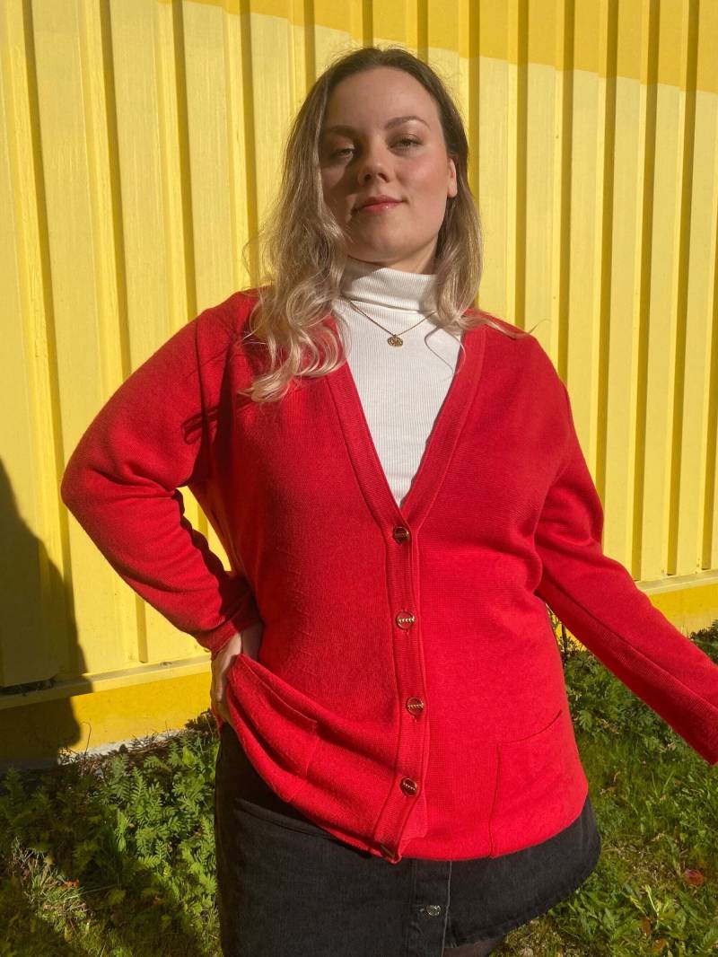 Eu48 Vintage Plus Size Strickjacke - Made in Germany von PlusBabesVintage