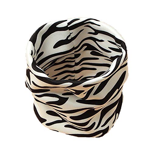 Pluto & Fox Kinderschal Unendlichkeitsschal, leicht, weich, Tiermuster, One size, zebra von Pluto & Fox