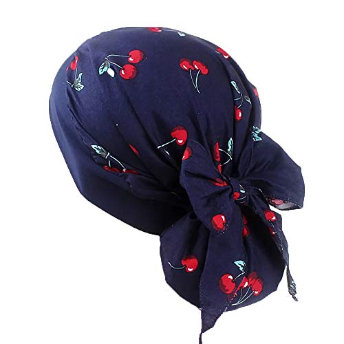 Pluto & Fox Kopftuch Damen Chemo Turban Elegant Bandana Kopfbedeckung für Krebs, Chemotherapie, Haarausfall, Schlaf, Make up (# 5) von Pluto & Fox