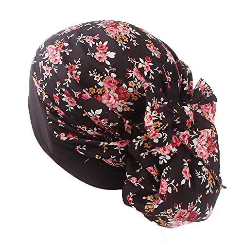 Pluto & Fox Kopftuch Damen Chemo Turban Elegant Bandana Kopfbedeckung für Krebs, Chemotherapie, Haarausfall, Schlaf, Make up (# 6) von Pluto & Fox