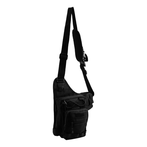 Pluuttiem Fischerei Crossbody Bag Tackle Storage Taille Pack für Männer zum Klettern, Campinggebrauch von Pluuttiem