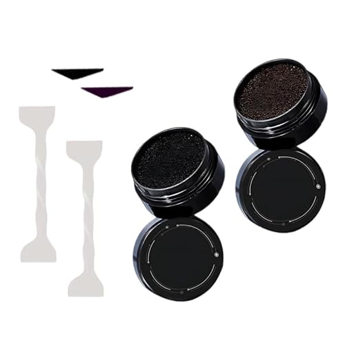 2 Set Eyeliner Stempel Stamp Eyeliner Wasserfest Eyeliner Schablone Schnell Trocknender Wasserfest Schweißfest Langanhaltend Pigmentiert für Perfektes Augen Make up(Schwarz+Braun) von Pluvyze