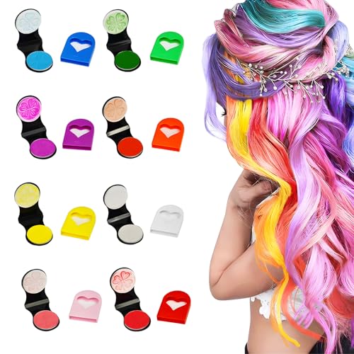 8 Stück Haarkreide für Mädchen Haarfarbe Kinder Auswaschbar Unterstützt das Mischen und Anpassen Mehrerer Farben, DIY-Haarfarbe, Geeignet für Mädchen Als Geschenk 8 Stück Haarkreide für Mädchen Haarfarbe Kinder Auswaschbar Unterstützt das Mischen und Anpassen Mehrerer Farben, DIY-Haarfarbe, Geeignet für Mädchen Als Geschenk von Pluvyze