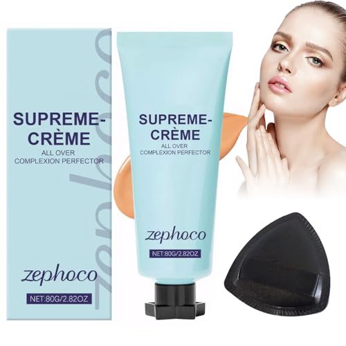 Suprem Creme Body All-Over Complexion Perfector Body Coverage Perfector Wasserfeste Wischfeste Ebenmäßige und Leichte Foundation für Reife Haut Suprem Creme Body All-Over Complexion Perfector Body Coverage Perfector Wasserfeste Wischfeste Ebenmäßige und Leichte Foundation für Reife Haut von Pluvyze