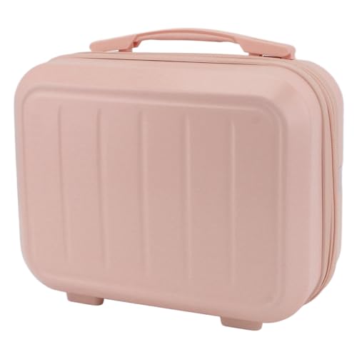 Plyisty 14in ABS Cosmetic BAIS KASTE FÜR Women - Moderne Modische Make -up Tasche mit Praktischen Fächern (Rosenate) von Plyisty