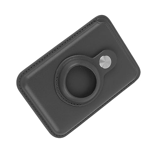Plyisty Brieftasche mit Magnetkartenhalter, Langlebiger Kompakter Multifunktionaler Perfekter Passformmagnetkarten -Brieftaschenhalter für die Kartenlagerung (Black) von Plyisty