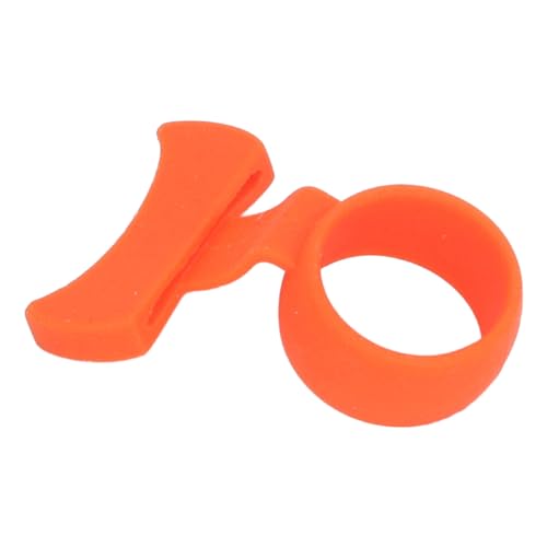 Plyisty Fingerpick -Clamp/Holder, Komfortable Breite Anwendung Gitarrenplectrum -Speicherabdeckung Nicht -Slip -Silikon -Kompakt für Musikunterricht (Männer m Größe) (Frauengröße) von Plyisty