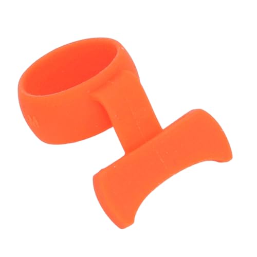 Plyisty Fingerpick -Clamp/Holder, Komfortable Breite Anwendung Gitarrenplectrum -Speicherabdeckung Nicht -Slip -Silikon -Kompakt für Musikunterricht (Männer m Größe) von Plyisty