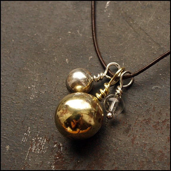 Drei... - Sterling Silber Und Halskette Drei... - Sterling Silber Und Halskette von Plysperk
