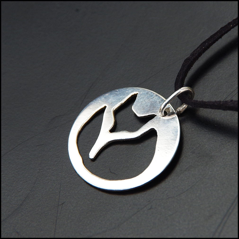Fuchs - Sterling Silber Anhänger Fuchs - Sterling Silber Anhänger von Plysperk