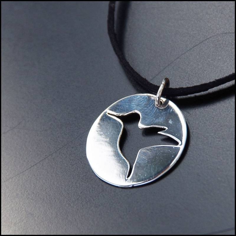 Kolibri - Sterling Silber Anhänger Kolibri - Sterling Silber Anhänger von Plysperk