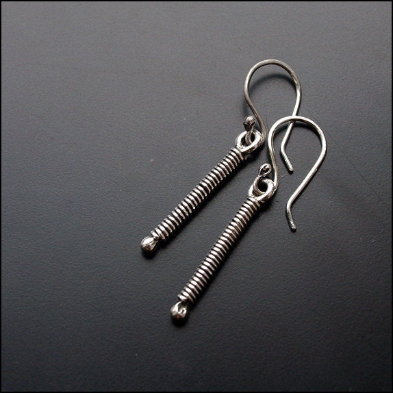 Twisted - Sterling Silber Ohrringe Twisted - Sterling Silber Ohrringe von Plysperk