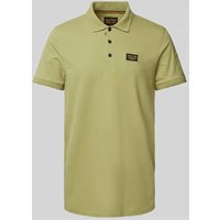 PME Legend Poloshirt mit Label-Stitching in Lind, Größe L von PME Legend