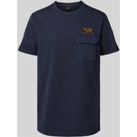 PME Legend T-Shirt mit Brusttasche in Marine, Größe XXL von PME Legend