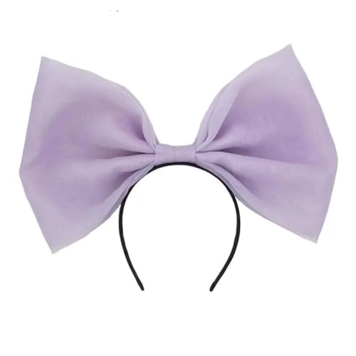 Extragroß Schleife Haarreif Stirnband Tüllschleife Haarband Große Größen Bow Haarschmuck Haarschleife Haarreifen für Frauen MädchenFoto Partys Cosplay Halloween Fasching Karneval Hellviolett Extragroß Schleife Haarreif Stirnband Tüllschleife Haarband Große Größen Bow Haarschmuck Haarschleife Haarreifen für Frauen MädchenFoto Partys Cosplay Halloween Fasching Karneval Hellviolett von Pmnzdy