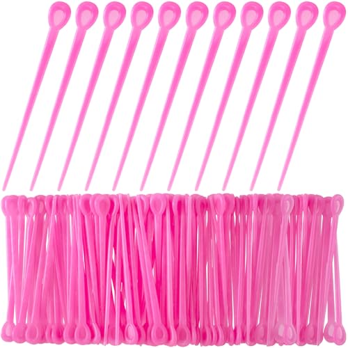 Pndeyo 100 Stück Pinsel-Haarroller, Kunststoff-Haarroller, Verriegelungswerkzeuge, Lockenwickler, Nadel, Häkelzubehör für Frauen und Mädchen, Haarlocken-Styling, Rosa Pndeyo 100 Stück Pinsel-Haarroller, Kunststoff-Haarroller, Verriegelungswerkzeuge, Lockenwickler, Nadel, Häkelzubehör für Frauen und Mädchen, Haarlocken-Styling, Rosa von Pndeyo
