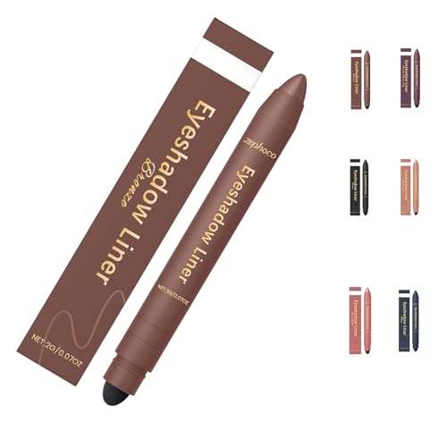 Chiura Shadow Liner 2in 1 Eyeliner Eyeshadow, Smooth and Easy to Color Waterproof & Smudge-Proof Eye Shadow Cream Pen Inelaborate All-Day Wear Glides Smoothly (Bronze) von Pnedeodm