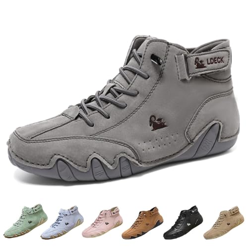 Pnedeodm 2025 New Alpaca Barfuss Schuhe Damen, Alpaca Hallux – Ergonomische & Schmerzlindernde Hallux Valgus Leder-Barfußschuhe (B, Erwachsene, 41, Numerisch, EU Schuhgrößensystem, M) von Pnedeodm