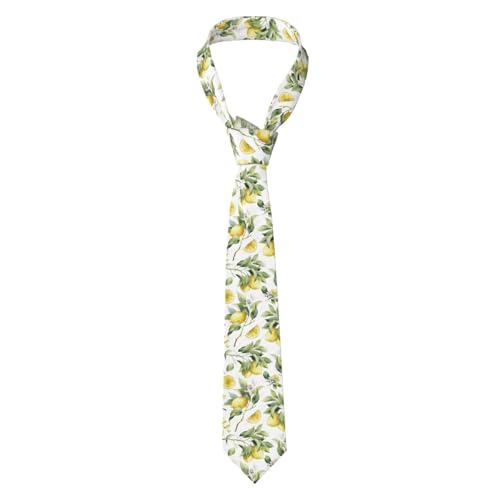 Zitrone Zitrone, Krawatten Herren Krawatten Polyester Neuheit Dünne Krawatte Für Hochzeit Party Zitrone Zitrone, Krawatten Herren Krawatten Polyester Neuheit Dünne Krawatte Für Hochzeit Party von Poadnly