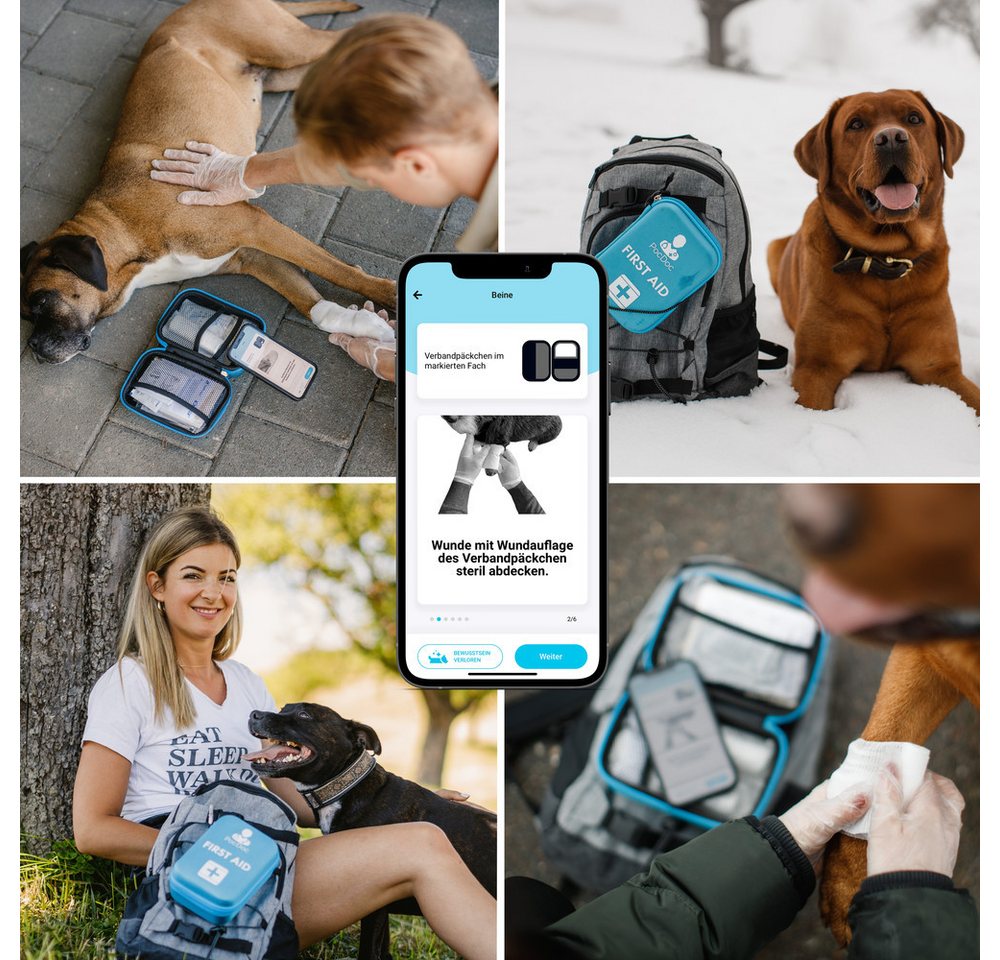 PocDoc Pet Connect Erste-Hilfe-Set PocDoc® Pet Connect Erste Hilfe Set von PocDoc Pet Connect