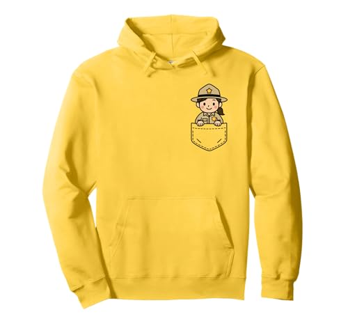 Süßes Mädchen Forest Scout Pocket Pal Lustige Nature Ranger Patrol Pullover Hoodie Süßes Mädchen Forest Scout Pocket Pal Lustige Nature Ranger Patrol Pullover Hoodie von Pocket Nature Scout Funny Forest Trail Adventure