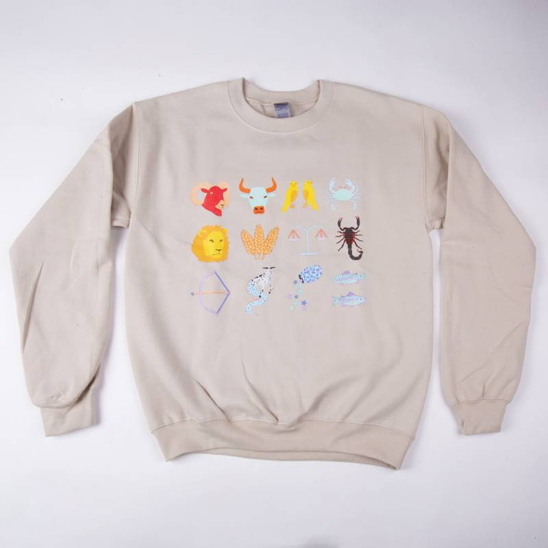 Alle Zeichen Daytime Sweatshirt von PocketAstrology