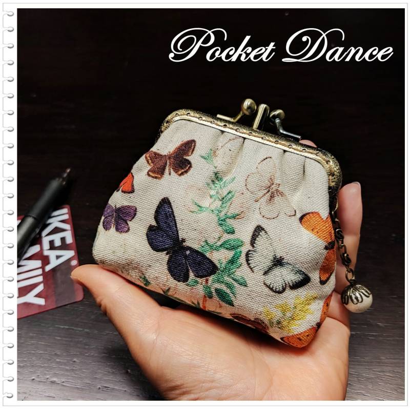 Handgefertigte Schmetterling Geldbörse Kiss Lock Clutch Geldbörse Handgefertigte Schmetterling Geldbörse Kiss Lock Clutch Geldbörse von PocketDance