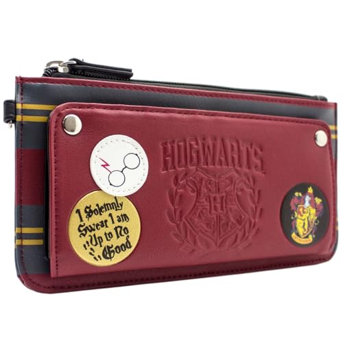 Harry Zauberschule Potter Feierlich Schwören Portemonnaie Clutch Münzfach & Kartenhalter, Rot von PocketGear