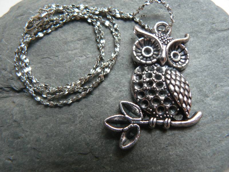 Wunderschöne Eulenhalskette von PocketMoneyPretties