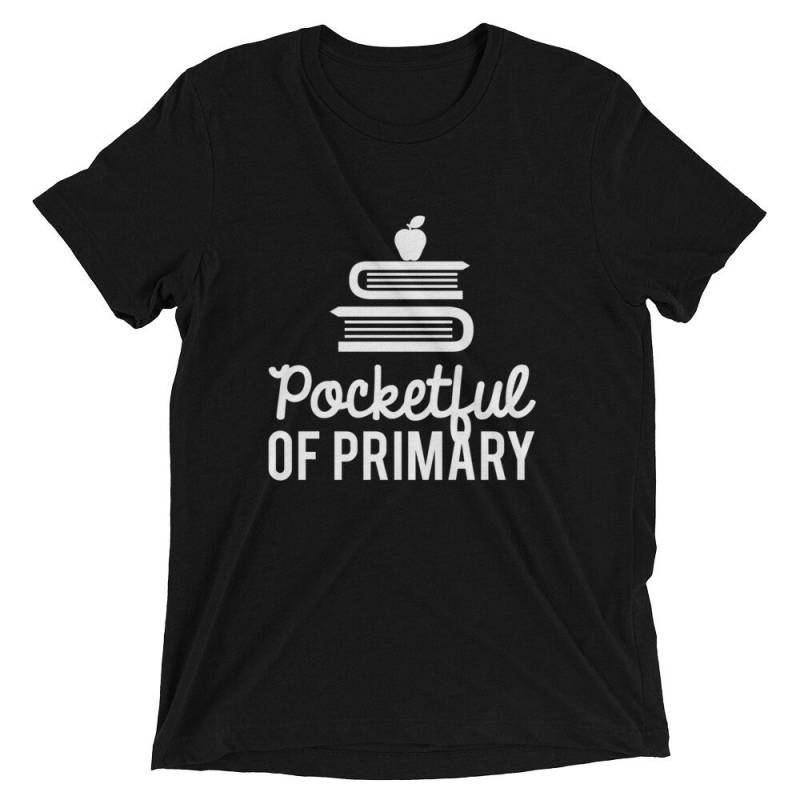 Schwarze Tasche Voll Primäre Logo Unisex Kurzarm T-Shirt Schwarze Tasche Voll Primäre Logo Unisex Kurzarm T-Shirt von PocketfulofPrimary