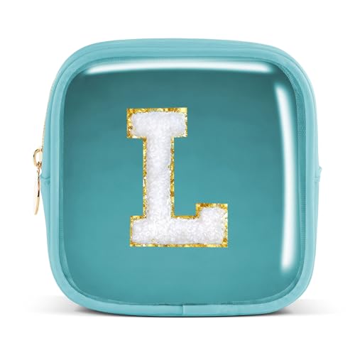 Pocmimut Personalisierte Make-up-Tasche, Kosmetiktasche, Kulturbeutel für Mutter, Frau, Lehrer, 18. Geburtstag, Geschenk für Mädchen, A, Mini-Blau, Mini, Größe L: von Pocmimut