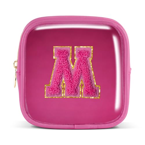 Pocmimut Personalisierte Make-up-Tasche, Kosmetiktasche, Kulturbeutel für Mutter, Frau, Lehrer, 18. Geburtstag, Geschenk für Mädchen, A, Mini-Magenta, Mini, Größe M: von Pocmimut