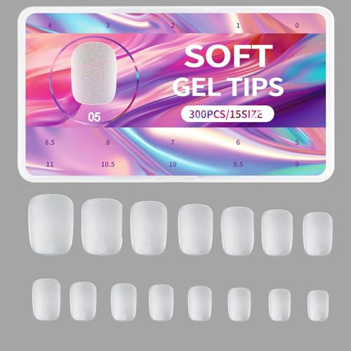 1 Box Hochwertige Kurze Matte Nagelspitzen Verbessern Aussehen Ihrer Nägel Einfach Für Frauen Und Mädchen von Pocoiau