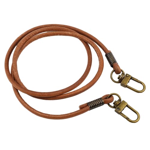 40/60/80/120 cm Umhängetasche Riemen Runde Band Riemen Umhängetasche Gürtel Ersatz Geldbörse Handwerk Tasche Zubehör von Pocoiau